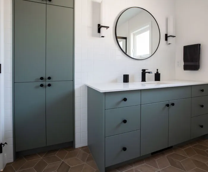 Bathroom Mirror and Cabinet
